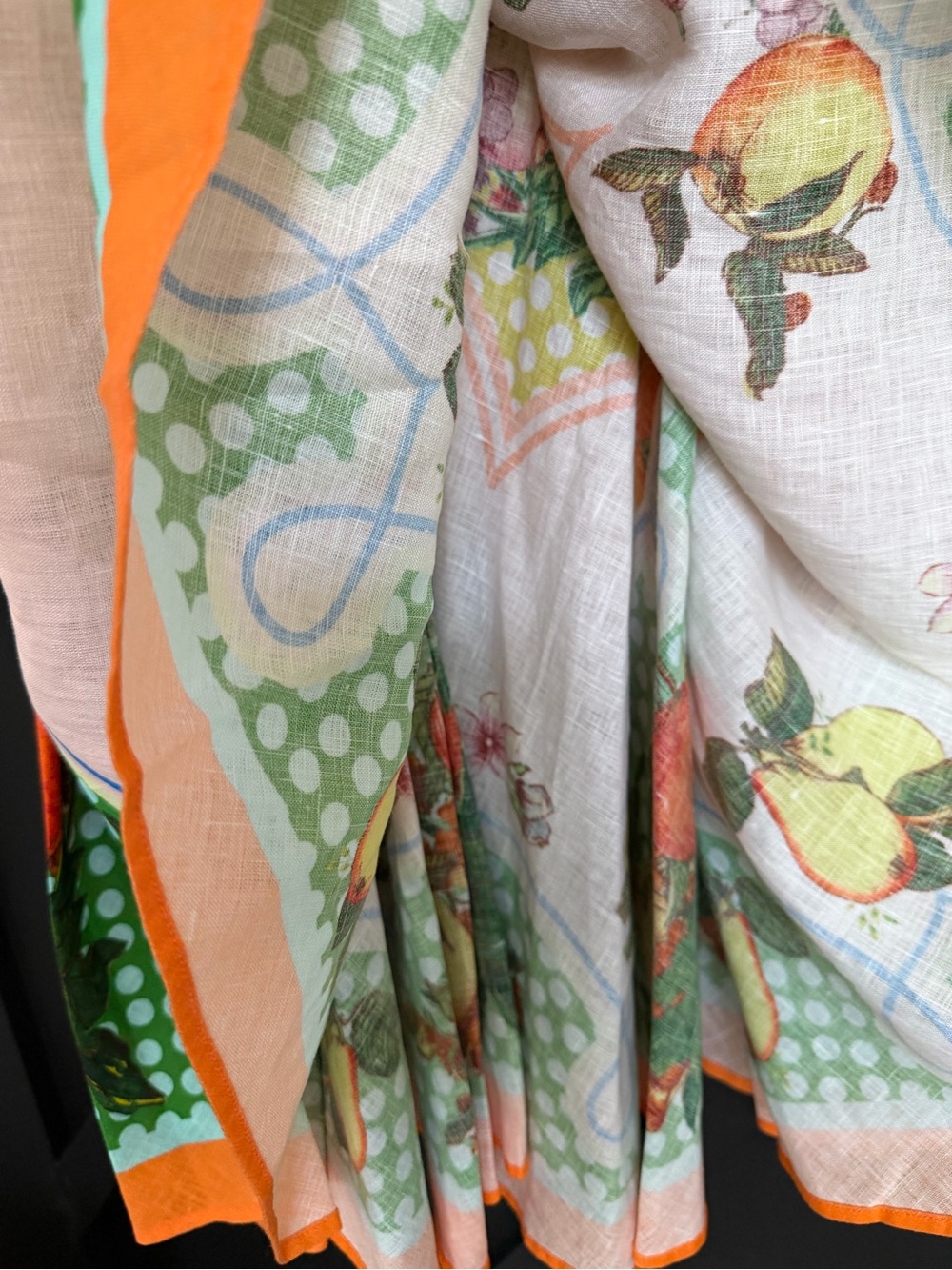 ALEMAIS Lemonis Sundress in Multi Fruit Print, Size US 6 - Picture 12 of 16